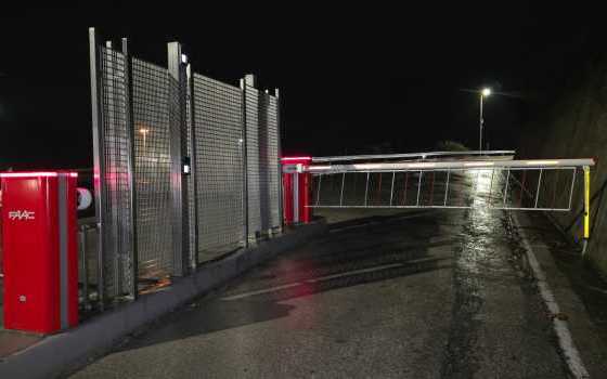 Impianto di videosorveglianza con tecnologia ANPR